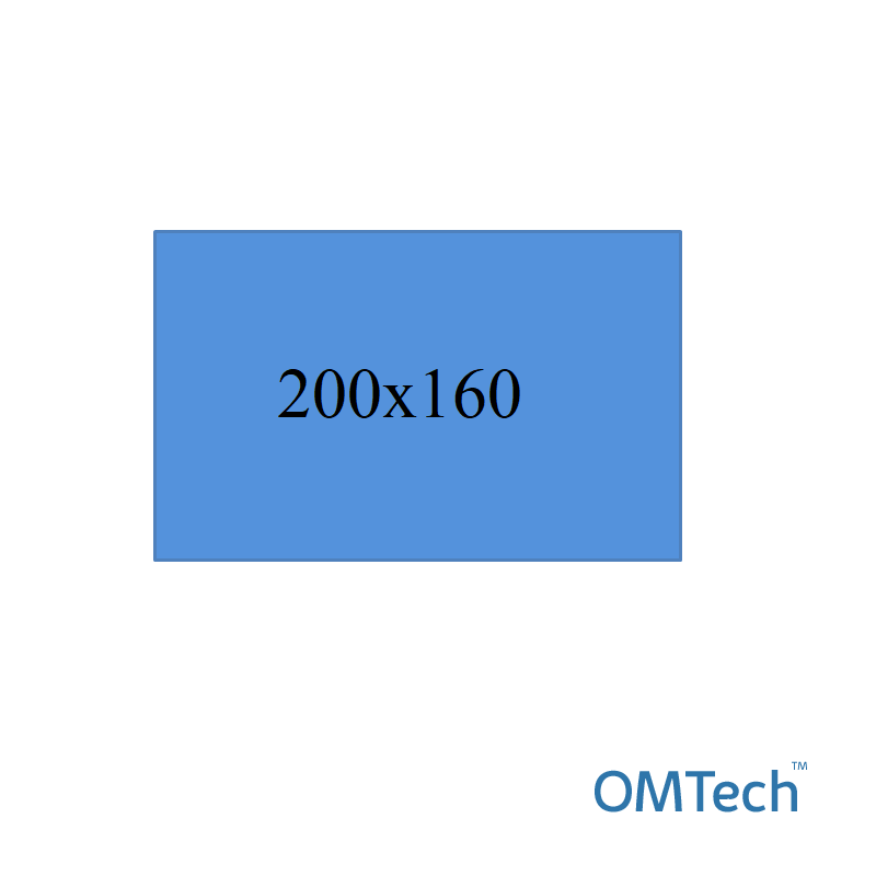 Покриття операційне OMTech™ 200см х 160см (ламінований спанбонд - 45 г/м2), стерильне